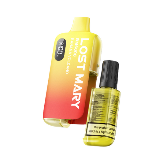 Banana Volcano - Lost Mary BM6000 Prefilled Kit