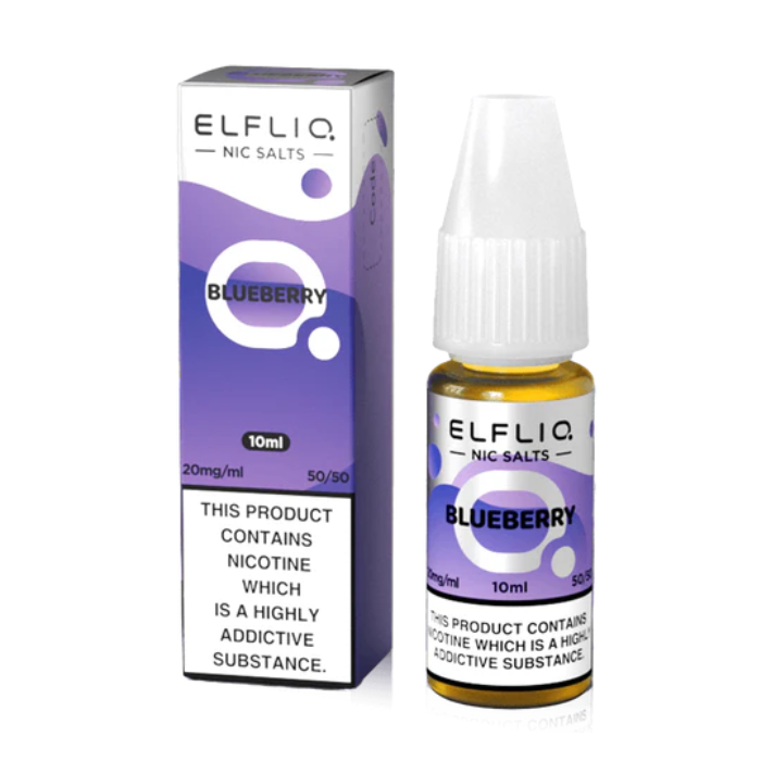 Blueberry By ELFLIQ 10ml Vape Juice