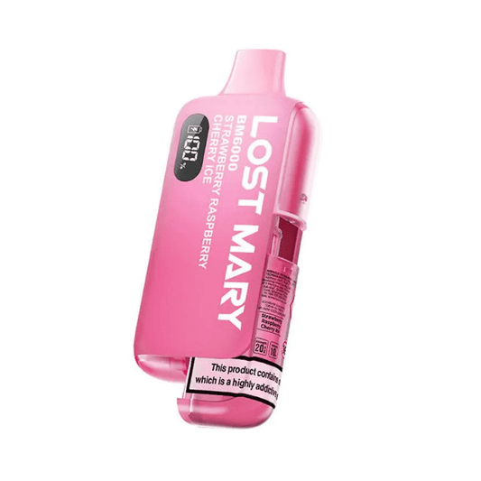 Strawberry Raspberry Cherry Ice - Lost Mary BM6000 Prefilled Kit