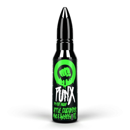 Punx - Apple, Cucumber, Mint & Aniseed 50ml Short Fill - Vape Direct