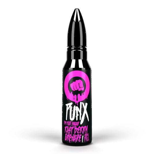 Punx - Raspberry Grenade 50ml Short Fill - Vape Direct
