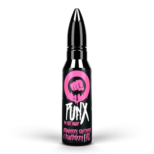 Punx - Strawberry, Raspberry & Blueberry 50ml Short Fill - Vape Direct