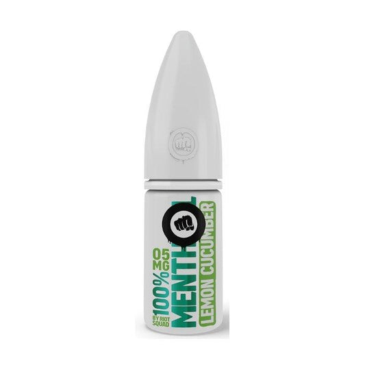 Riot S:ALT - 100% Menthol Lemon Cucumber 10ml Vape Juice - Vape Direct