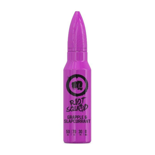 Riot Squad - Grapple and Slapcurrant 50ml Short Fill - Vape Direct