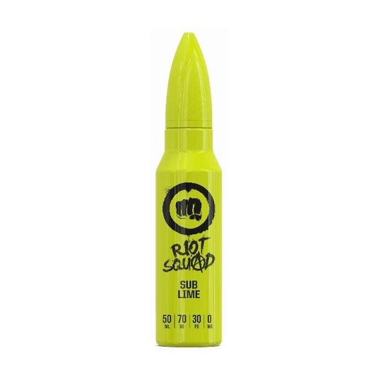 Riot Squad - Sub-Lime 50ml Short Fill Vape Juice - Vape Direct