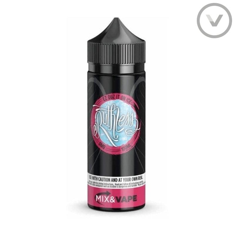 Ruthless - Ez Duz It On Ice 100ml Short Fill Vape juice - Vape Direct