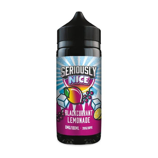 Seriously Nice - Blackcurrant Lemonade 100ml - Vape Direct