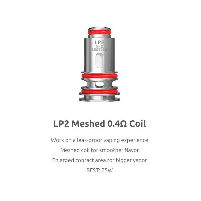 SMOK LP2 Replacement Mesh Coils (5 Pack) - AstroVape