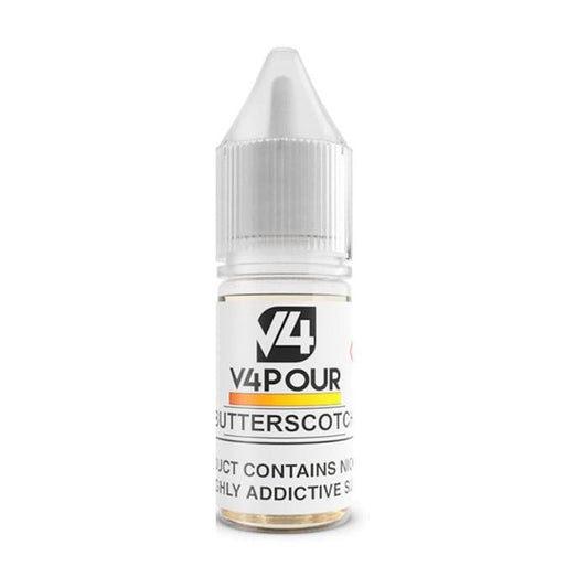 V4POUR - Butterscotch 10ml Vape Juice - Vape Direct