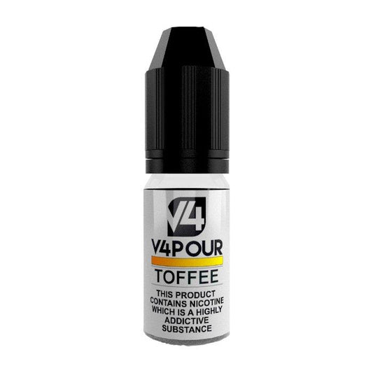 V4POUR - Toffee 10ml Vape Juice with nicotine - Vape Direct