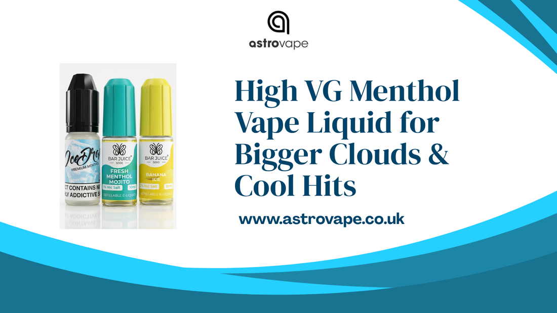 High VG Menthol Vape Liquid 