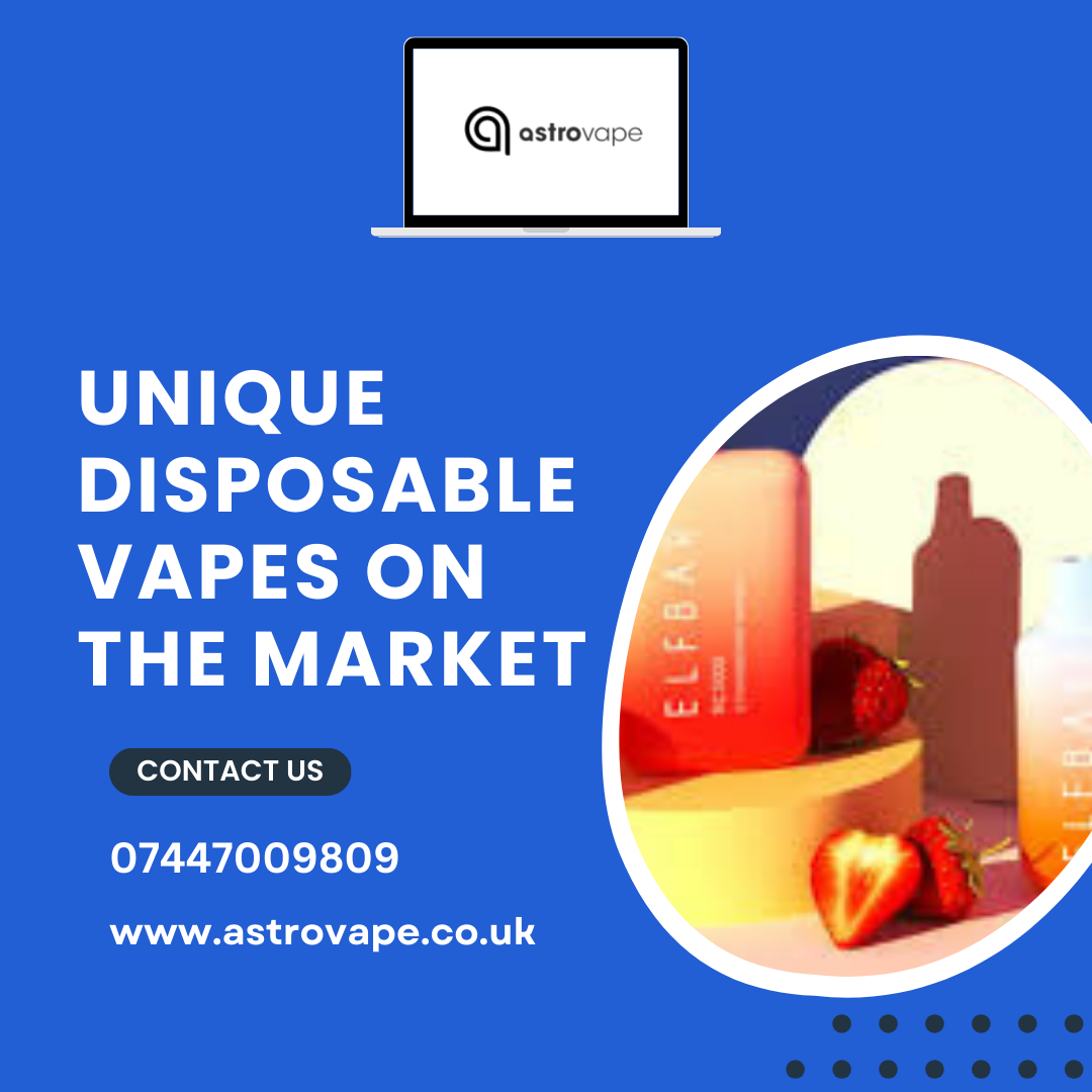 The Most Unique Disposable Vapes on the Market