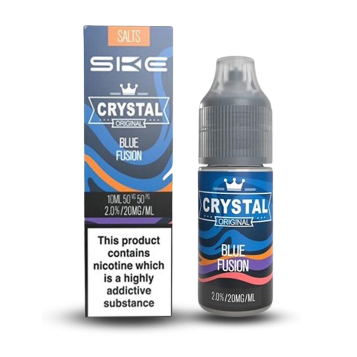 Blue Fusion SKE Salts by Crystal 10ml