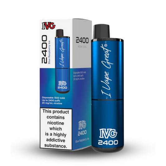 Blue Raspberry Ice  - IVG 2400 Disposable Kit