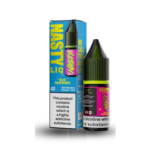 Blue Raspberry Nic Salt E-liquid by Nasty