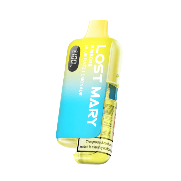 Blue Razz Lemonade - Lost Mary BM6000 Prefilled Kit