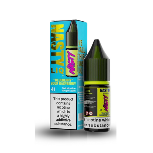 Blue Sour Raspberry Nic Salt E-liquid by Nasty