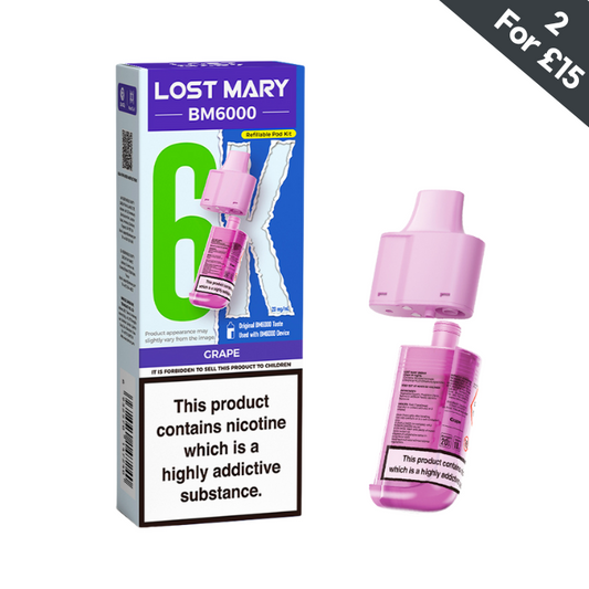 Summer Grape - Lost Mary BM6000 POD