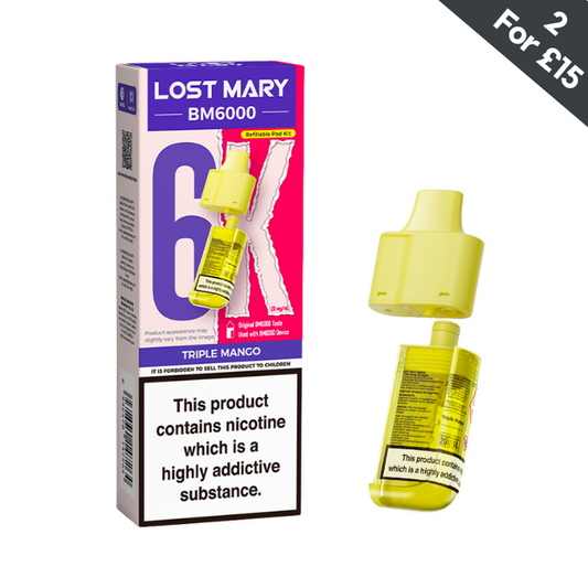 Triple Mango - Lost Mary BM6000 POD