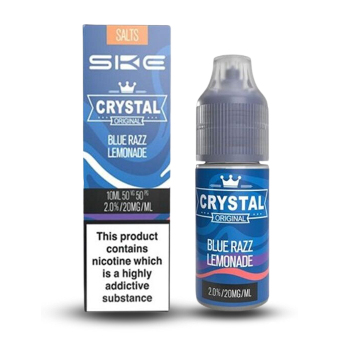 Blue Razz Lemonade SKE Salts by Crystal 10ml
