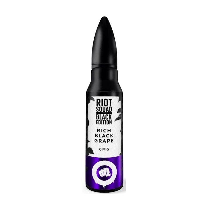 Riot Squad - Black Edition - Rich Black Grape - Vape Direct