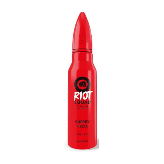 Riot Squad - Cherry Fizzle 50ml Short Fill Vape Juice - Vape Direct