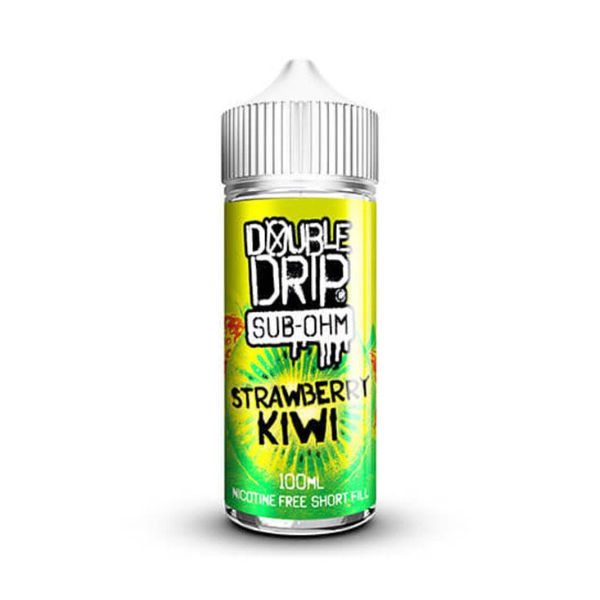 Strawberry Kiwi By Double Drip 100ml Shortfill