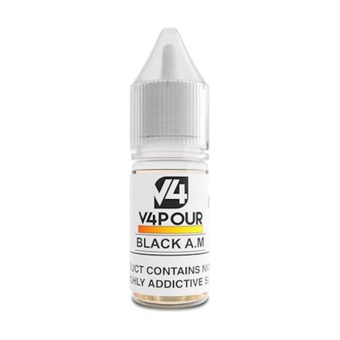 V4POUR - Black A.M 10ml Vape Juice - Vape Direct