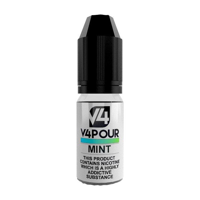 V4POUR - Mint 10ml Vape juice with nicotine - Vape Direct